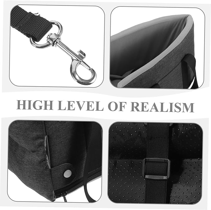 Washable Console Dog Cat Seat for Car Travel Cushion Design Easy to Install Comfortable for Pets and Tear-Resistant Car Seat Cover