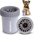 Dexas MudBuster Portable Dog Paw Cleaner, Premium Quality Small Light Gray Pet Accessory