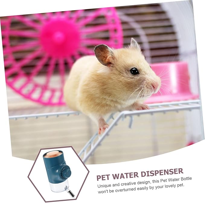 Dog Water Bottle Automatic Pet Feeder Leak Water Dispenser for Cage Jazz Easy to Install Pressure Resistant Portable Pet Water Container