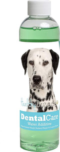 Healthy Breeds Dog Dental Care Water Additive for Dalmatian - Helps Freshen Breath, Reduce Plaque & Control Tartar - Mint Flavor - 8 oz