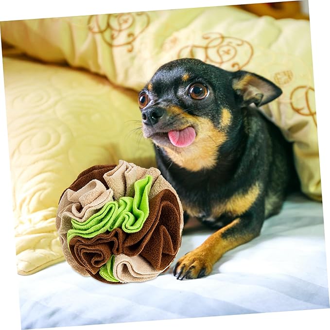 Pet Sniffing Balls Slow Eating Dog Toy Dog Training Aid for Mental Stimulation