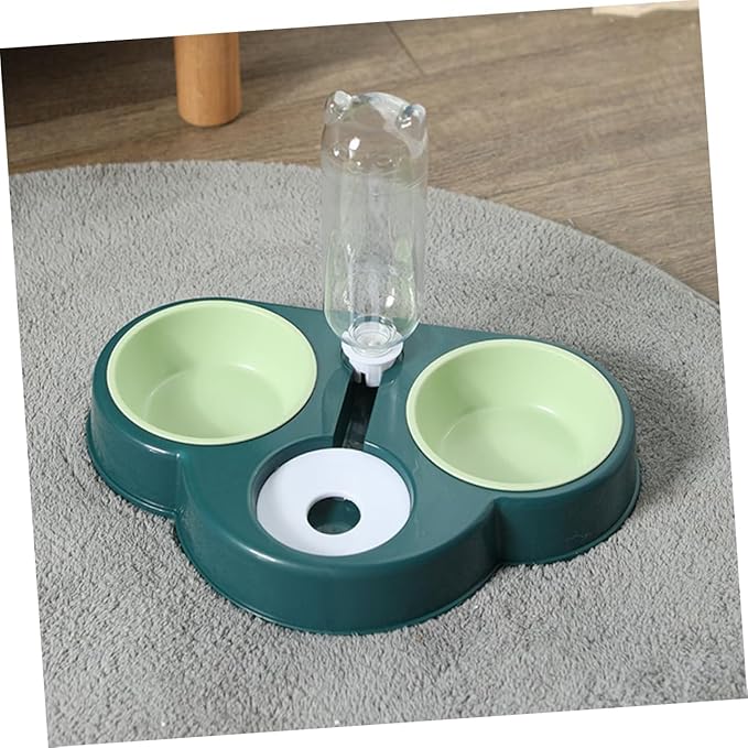 Automatic Pet Feeder & Water Dispenser - Multi-Function Food and Bowl for Dogs, Cats, and Small Pets Detachable Coral-Resistant Design