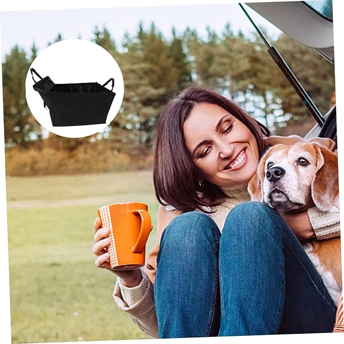 Pet Seat Cushion Breathable Dog and Cat Basket Comfortable Car Seat Cover for Pets Open Design for Reinforced Structure for Stability for Backseat Travel