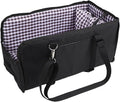 Console Dog Car Seat Non Slip Portable Center Console Dog Safety Car Seat Booster for Travel (Black)