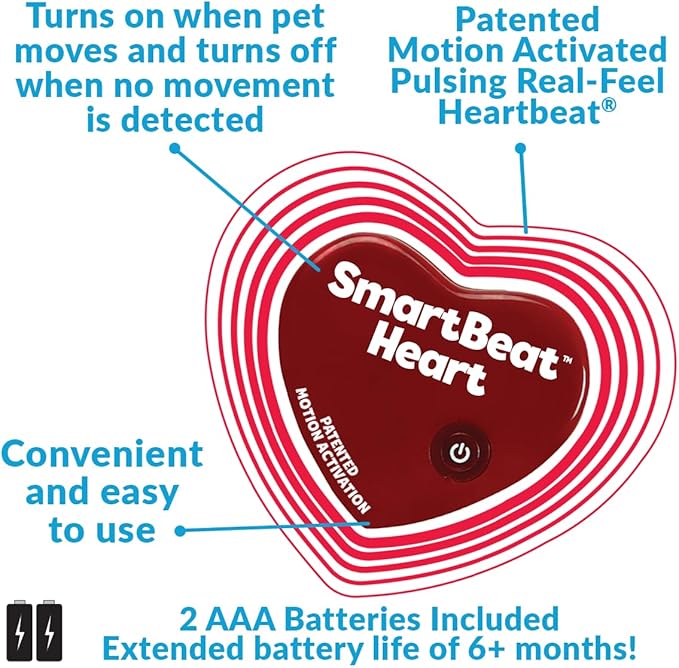 Snuggle Puppy SmartPetLove Special Edition Toys - Heartbeat Puppy for Dogs - Pet Anxiety Relief and Calming Aid - Comfort Dog Toys for Behavioral Training in Doodle