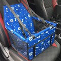 Pet Car Booster Seat Dog Car Seat Travel Carrier Cage Vehicles Upgrade Deluxe Washable Portable Breathable Folding Soft Washable Travel Bags for Dogs Cats or Other Small Pet