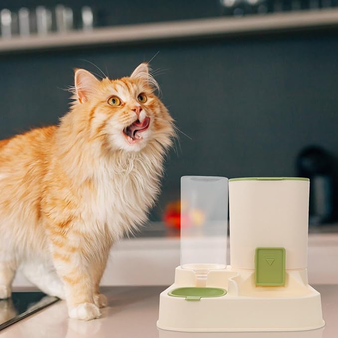 Milisten Automatic Pet Water Dispenser Food Separation for Dogs and Cats Generation Capacity Easy to Use for Home Professional Pet Stores Design