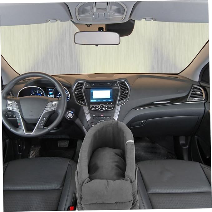 BESPORTBLE Car Dog Cushion Seat Non- Pet Car Bed for Dogs and Cats Easy to and Portable Travel Cushion for Pets for Trips