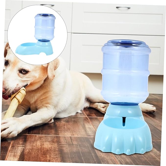 Automatic Dog Water Dispenser Gravity Pet Water Bowl Easy Clean for Cats Dogs Random Color