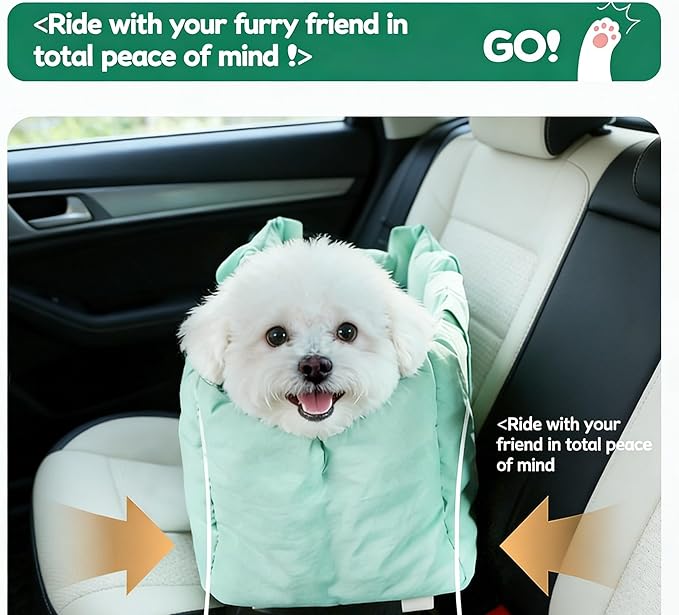 Pet Carrier Bags for Cars, Dog Travel Bags, pet car Seats, Travel Supplies, cat Travel Bags, Small Dog Travel Bags