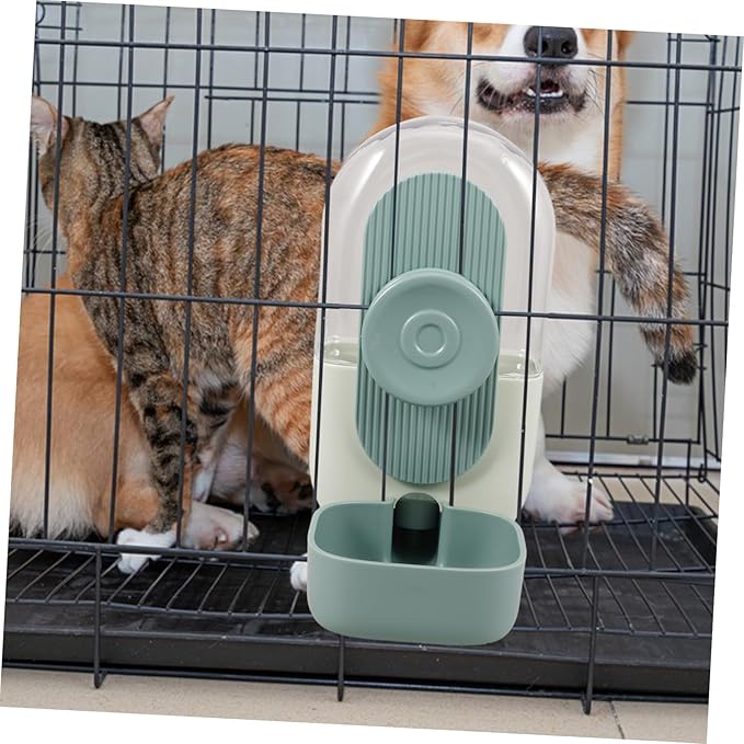BESPORTBLE 3pcs Automatic Pet Water Dispenser for Dogs Cage Hanging Water Feeder Design Overflow Compact