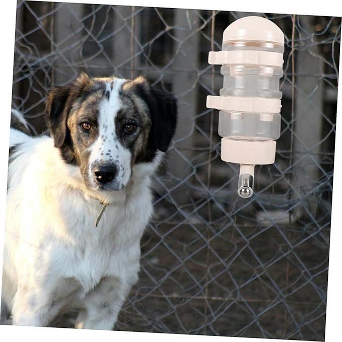 Automatic Pet Water Dispenser for Dogs and Cats Hanging Waterer with Nozzle Leak and for Hydration Cages and Crates