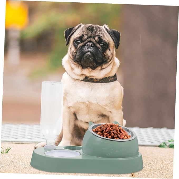 BESPORTBLE Automatic Pet Water Dispenser Dog Food Serving Bowl Pet Feeder for Cats Dogs