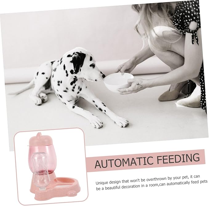 1pc Automatic Pet Water Dispenser Cat Feeder Compact Sturdy Design Non- Base for Dogs and Cats Prevents Spills for Home Use