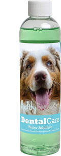 Healthy Breeds Dog Dental Care Water Additive for Australian Shepherd - Helps Freshen Breath, Reduce Plaque & Control Tartar - Mint Flavor - 8 oz