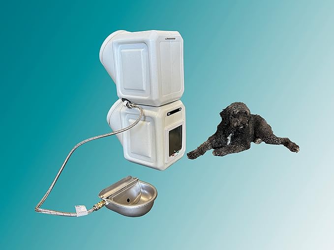 K9 Kennels High Capacity Vault Dog Feeder & Watering System