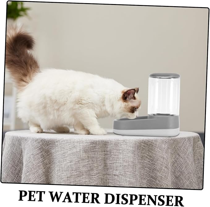 Automatic Pet Feeder and Water Dispenser Capacity Food and Water Station for Dogs and Cats Timed Feeding Low Noise Operation for Busy Pet Owners