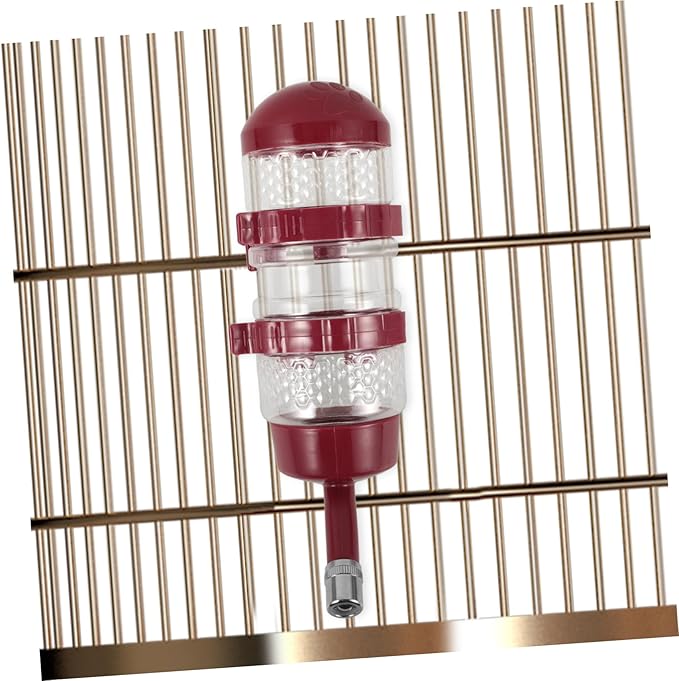 Mipcase 4pcs Large Dog Crate Hanging Water Dispenser Pet Feeder Dispenser for Dogs and Cats