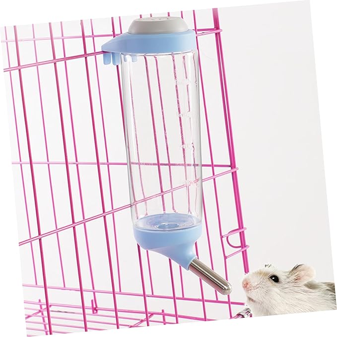 Mipcase 2pcs Automatic Pet Hanging Water Dispenser for Dogs Cats Capacity Design for Cleaning Refilling for Cages and Travel