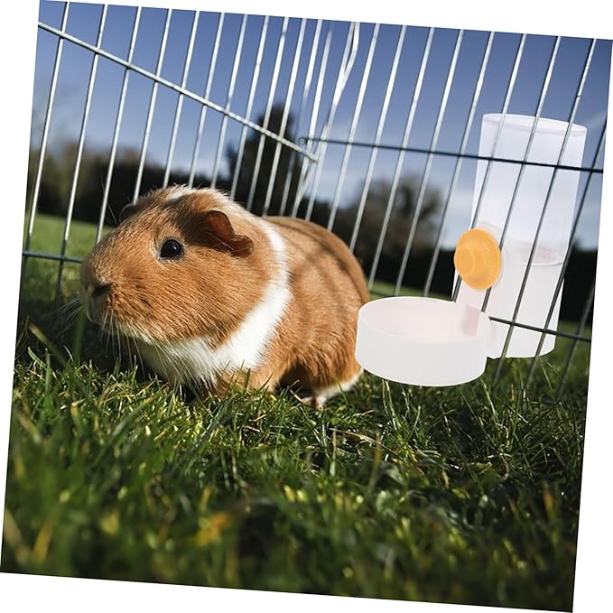 BESPORTBLE Hanging Automatic Pet Feeder and Water Dispenser Convenient for Cats and Dogs Leak Design Suitable for Animals Like Hamsters and Ferrets Easy to Observe Food Levels