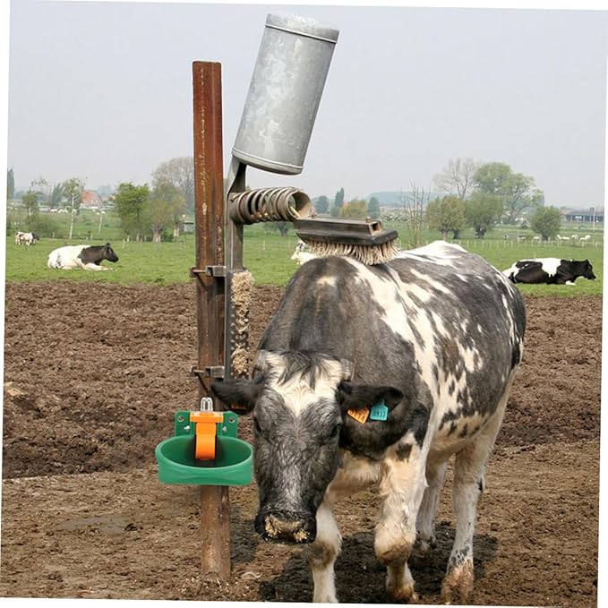 Sheep Goat Automatic Water Dispenser Horse Feeder Livestock Waterer Plastic Drinking Bowl Farm Use Easy to Clean