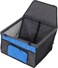Kisangel Portable Pet Car Seat with Material and Non- Backing Suitable for Dogs and Cats Breathable Design with Easy Installation for Travel and Daily Use
