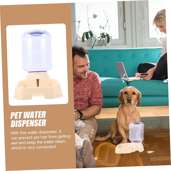 Versatile Pet Water Fountain Automatic Feeder Dispenser for Cats Dogs Indoor Outdoor Easy Clean Material