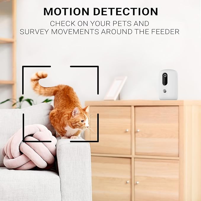 Instachew Purechew Snack Smart Treat Thrower with HD Camera, Automates Feeding with Portion Control, Dog and Cat Treat Dispenser