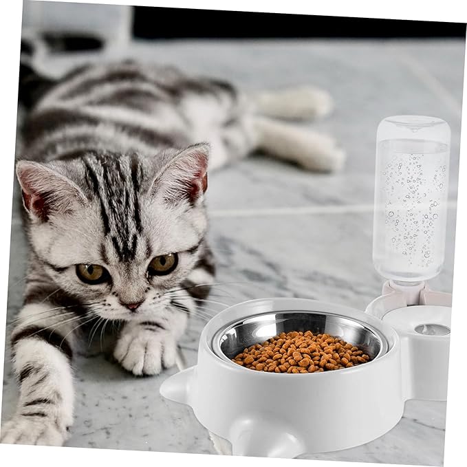 Automatic Pet Water Feeder Double Dog Bowls Leakproof Design Easy Pets Versatile Water Dispenser