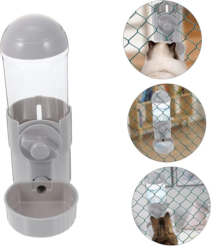 Abs Material Stable Performance Easy to Clean Dog Water Holder Cage Pet Water Feeder Pet Waterer Automatic Drinking Fountain