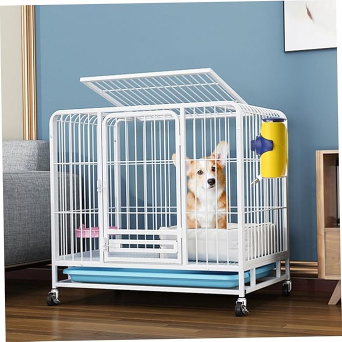Hanging Water Feeder for Pets Automatic Pet Water Dispenser with Ball Control Lid Wear Resistant for Cats and Dogs