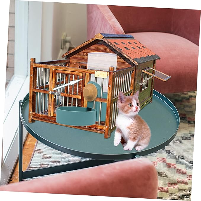 1Pc Hanging Pet Water Feeder for Cats and Dogs Automatic Water Dispenser Durable Design Easy Installation Prevents Spills for Pet Owners