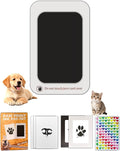Paw Print Kit for Dogs, Inkless Clean Touch 3.1×4.9 in, Dog Nose Print Kit with Ink Pad, Frames and Stickers, Mess-Free for Cats Puppies Kittens Memorial