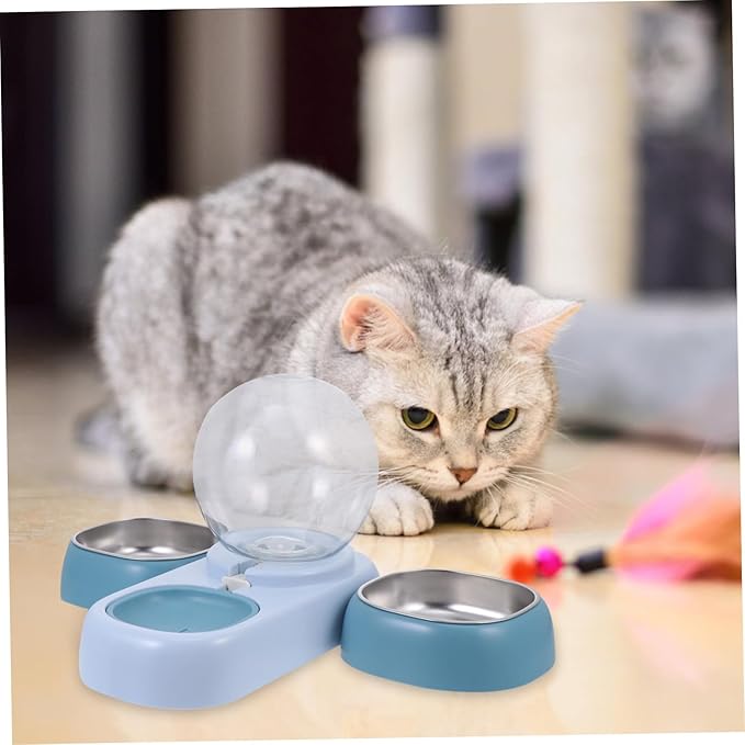 BESPORTBLE Transparent Pet Water Dispenser Automatic Water Feeder for Cats Dogs and Pets Lightweight Abs Design with Easy Clean Features