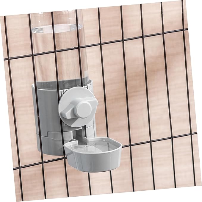 Hanging Water Feeder for Cats Dogs Automatic Pet Drinking Bowl with Bottle Design Easy to Clean Suitable for Rabbits and Animals for Busy Pet Owners
