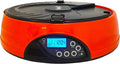 Qpets AF-108 Plus Automatic Cat Feeder, 6-Meals Food Dispenser for Cats and Small Dogs, Programmable Timer, Automatic Pet Feeders, Portion Control, Holds Dry Food, Voice Recorder Up to 6 Meals per Day