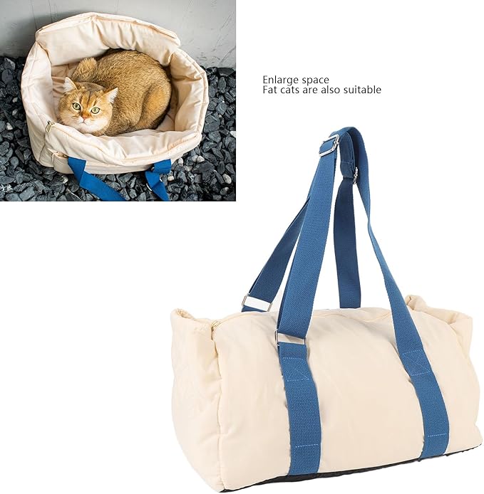 Dog Car Seat Car Dog Bed Cosy Soft Dog Travel Bed Pet Travel Carrier Bed for Cats Dogs Puppy Kitten