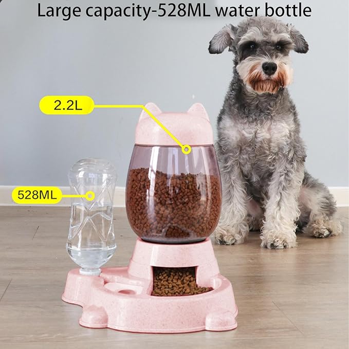 Automatic Dog Feeder, Large Capacity Storage, 1 Piece, Dog Interactive Treat Dispenser Toy, Food Puzzle Slow Feeder, Easy to Disassemble and Clean, for Enrichment Training