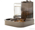 New Automatic Cat Feeder Dog Bowl Pet Bowl Cat Basin 2-in-1 Water Dispenser Cat Bowl Pet Supplies Cross-Border