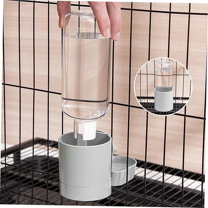 TOYANDONA Automatic Dog Waterer Hanging Drinking Fountain for Dogs Material Easy to Clean Adjust Pet Feeder Bowl for Cats Rabbits