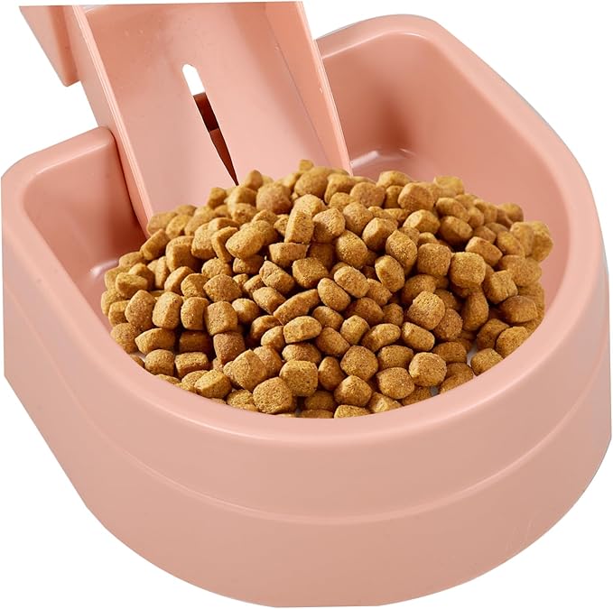 1set Automatic Hanging Pet Feeder Water Dispenser for Dogs and Cats Compact Body for Easy Observation Stable Design to Prevent Spills for Cages