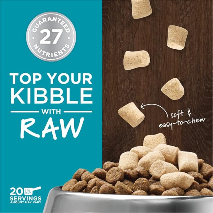 Instinct Raw Boost Mixers Multivitamin for Adult Dogs Freeze-Dried Food Topper, 5.5 oz. Bag