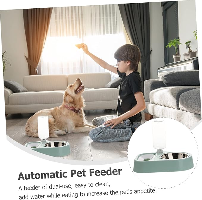 Milisten Water Dog Dispenser Automatic Pet Feeder Refillable Cat Bowl Pet Drinking Tool Easy Access