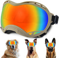 Dog Sunglasses,Doggles Anti-UV Protection,Pet Sunglasses with Adjustable Strap,Suitable for Motorcycle Car Driving Bike Riding Hiking Swimming Wind Dust Fog Dog Eye Protection