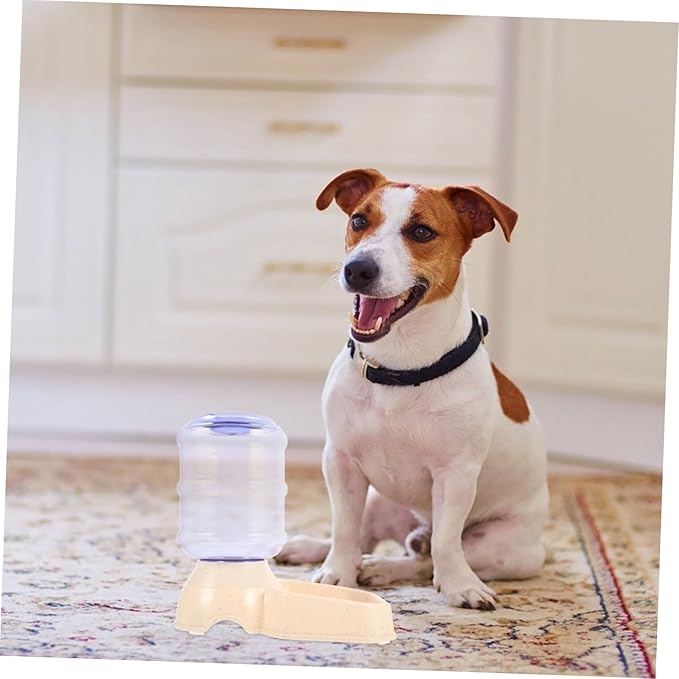 BESPORTBLE Pet Water Dispenser Station Dog Cat Water Feeder Automatic Pet Waterer Large Bowl No Overflow for Dogs Cats
