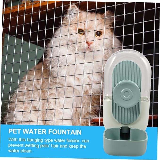 BESPORTBLE 4pcs Hanging Pet Water Dispenser Automatic Feeder for Dogs Convenient Cage Water Bottle Leak Design for Crate Pet Cages