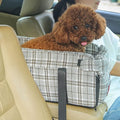 Dog Seat Centre Console Car for Small Dogs and Cats,Dog Booster Car Seat Arm Rest Dog Car Seat,Non-Slip Dog Car Seat Travel Pet Carrier Bed Front Carseats Carrier Bag Dog Basket