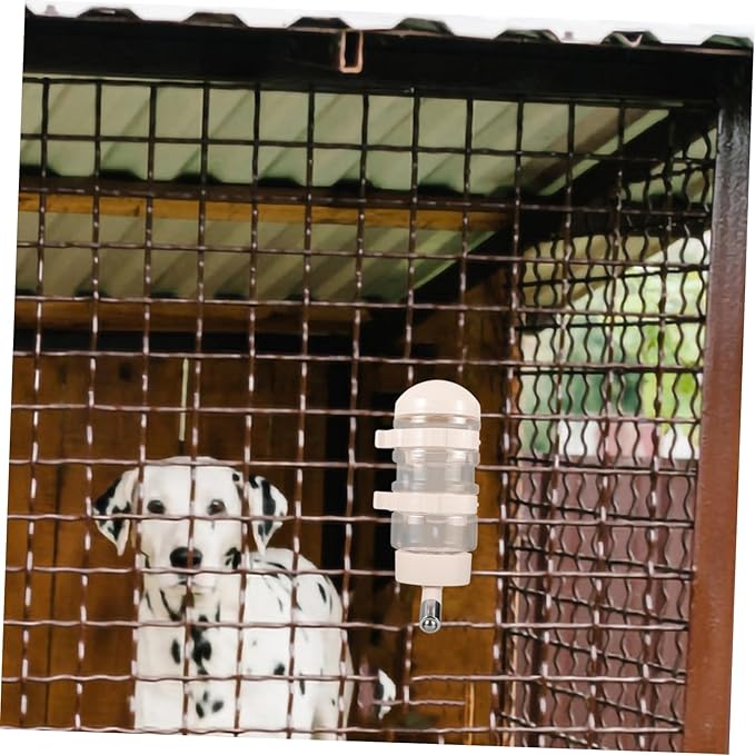 Automatic Dog Water Dispenser for Small Cats Puppy Feeder Pet Water Bottle Stainless Steel Nozzle Easy to Install