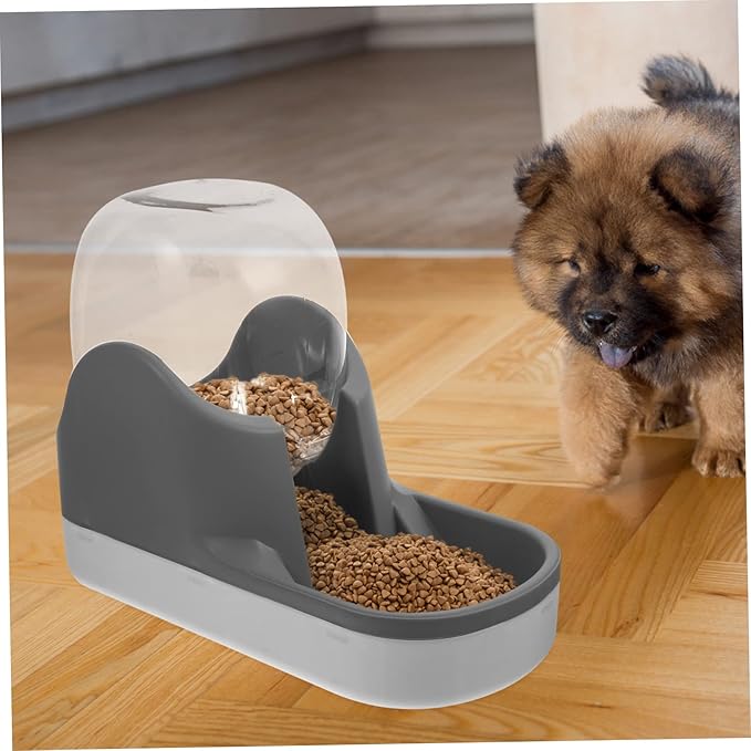 BESPORTBLE 1pcs Cat Dog Water Feeder Automatic Pet Water Dispenser Large Capacity Gravity Waterer Plastic Detachable Bowl Home Pet Waterer