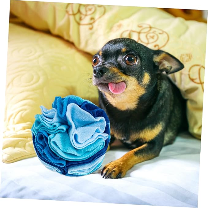 Material Sniffing Bulb Pet Food Leakage Toy for Dogs Mental Physical Exercise Relieve Stress Boredom